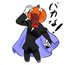 Jack of halloween. sticker #5664459