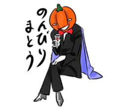 Jack of halloween. sticker #5664460