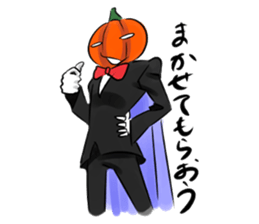Jack of halloween. sticker #5664461