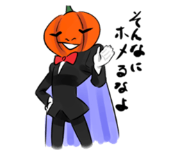 Jack of halloween. sticker #5664462
