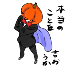 Jack of halloween. sticker #5664466