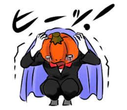 Jack of halloween. sticker #5664467