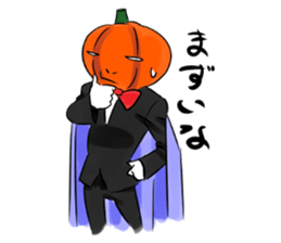 Jack of halloween. sticker #5664469