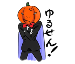 Jack of halloween. sticker #5664471