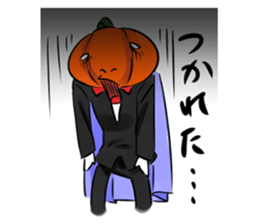 Jack of halloween. sticker #5664472