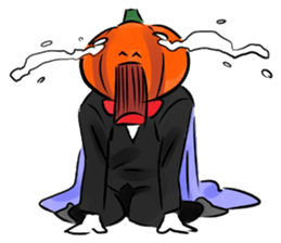 Jack of halloween. sticker #5664473
