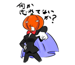 Jack of halloween. sticker #5664474