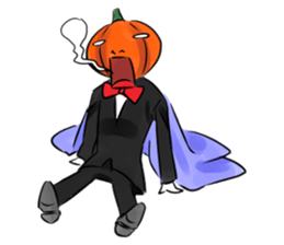 Jack of halloween. sticker #5664475