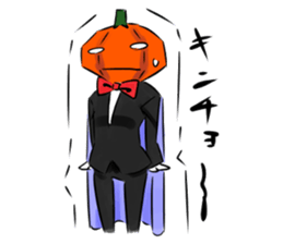 Jack of halloween. sticker #5664476