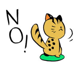 japanese cat "tushimayamaneko" sticker #5665045