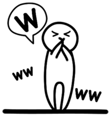 A person and message and line sticker #5665116