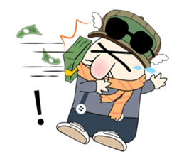 Money Man sticker #5666474