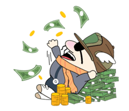 Money Man sticker #5666475