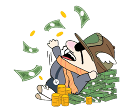 Money Man sticker #5666475