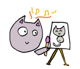 italian cats sticker #5666885