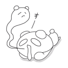 Pan pan's daily life sticker #5667110