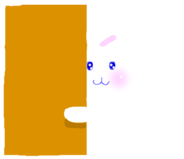 I am a pretty rabbit2. sticker #5667162