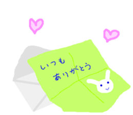 I am a pretty rabbit2. sticker #5667168