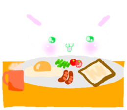 I am a pretty rabbit2. sticker #5667177