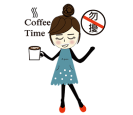 Miss A-guan sticker #5667952