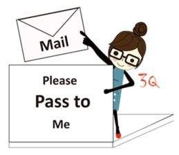 Miss A-guan sticker #5667958