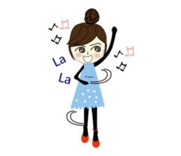 Miss A-guan sticker #5667960