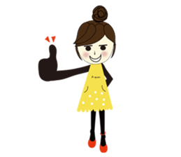 Miss A-guan sticker #5667968