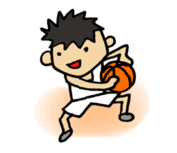 For all basketball players. sticker #5667990