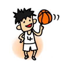 For all basketball players. sticker #5667992
