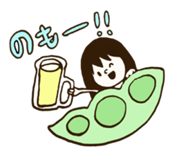 preppie girl sticker #5668360