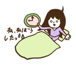 preppie girl sticker #5668370