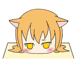 Four Animals girls sticker #5668394