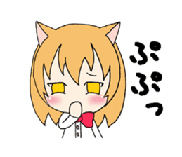 Four Animals girls sticker #5668397