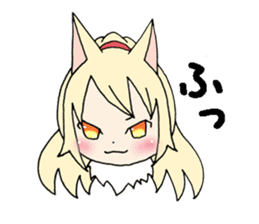 Four Animals girls sticker #5668398