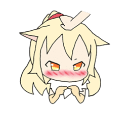 Four Animals girls sticker #5668402