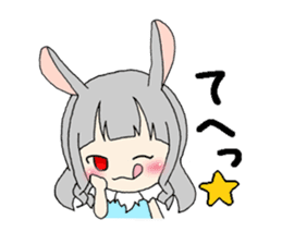 Four Animals girls sticker #5668410