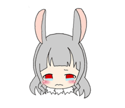 Four Animals girls sticker #5668415