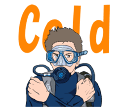 SCUBA Diving Hand Signals sticker #5668759