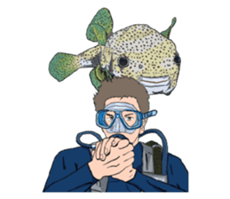 SCUBA Diving Hand Signals sticker #5668771