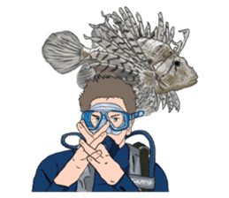 SCUBA Diving Hand Signals sticker #5668780