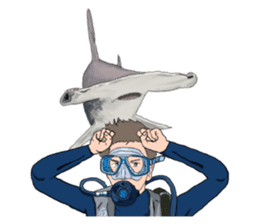 SCUBA Diving Hand Signals sticker #5668782