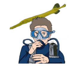 SCUBA Diving Hand Signals sticker #5668787