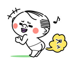 Simple HAGE Sticker sticker #5669330