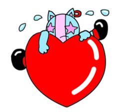 Tari and Nyan'na 1950's5 sticker #5669525