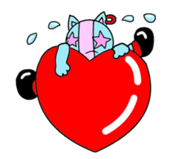 Tari and Nyan'na 1950's5 sticker #5669525