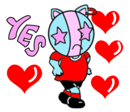 Tari and Nyan'na 1950's5 sticker #5669531