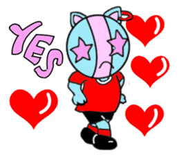 Tari and Nyan'na 1950's5 sticker #5669531