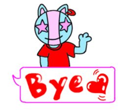 Tari and Nyan'na 1950's5 sticker #5669542