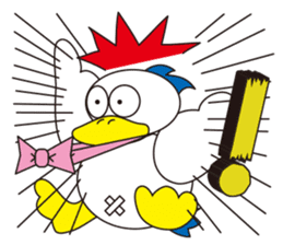 Rustic duck, Takahashi-kun PART4 sticker #5669721