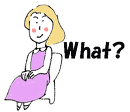 Princess (OJYOUSAMA English ver.) sticker #5670503